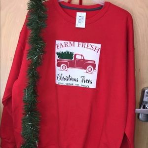Red Truck Fleece long sleeve